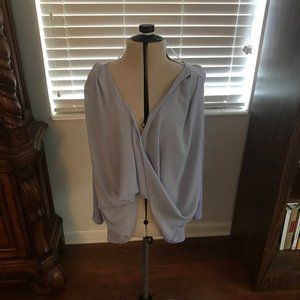 NYMPHE Blouse light blueish purple Made in USA